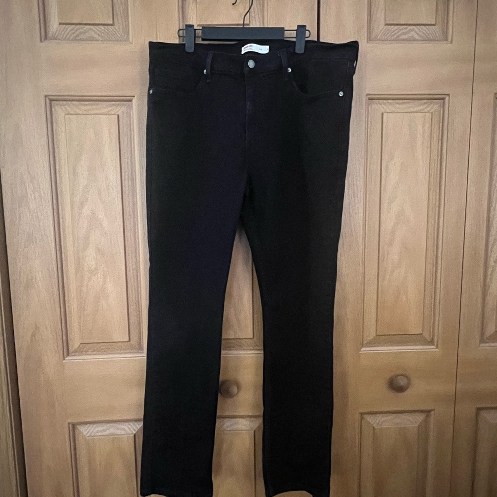 Men’s Signature by Levi Strauss Black Straight Leg Jeans W38 X L32